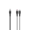 Hama 00205183 Cable de audio cinch 2 x cinch negro