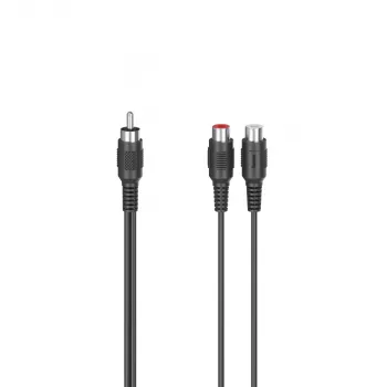 Hama 00205183 Cable de audio cinch 2 x cinch negro