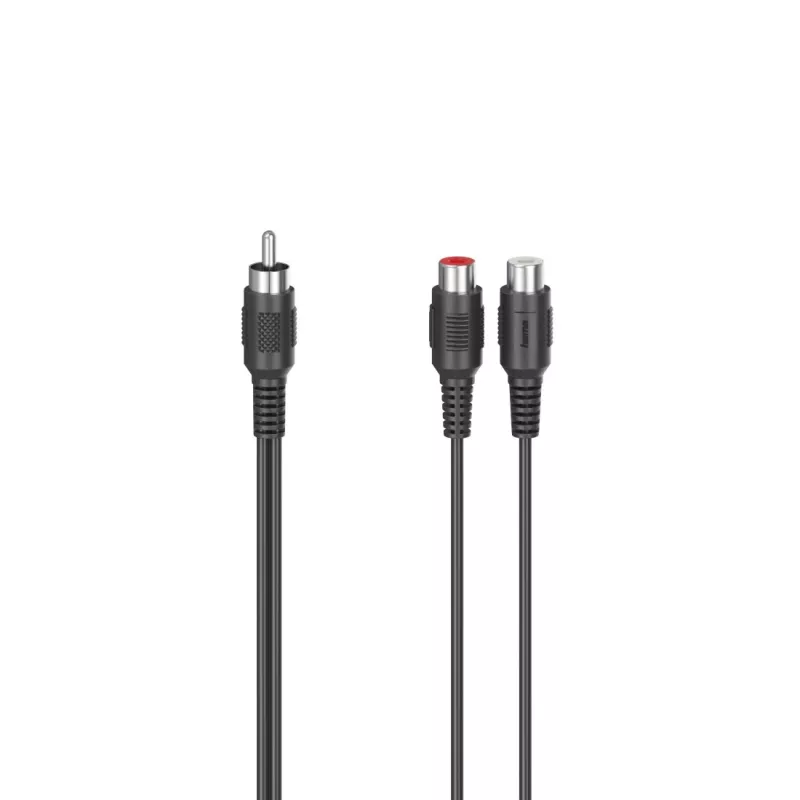 Hama 00205183 Cable de audio cinch 2 x cinch negro