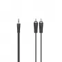 Hama 00205111 Cable de audio 3 m 3,5 mm 2 x RCA negro