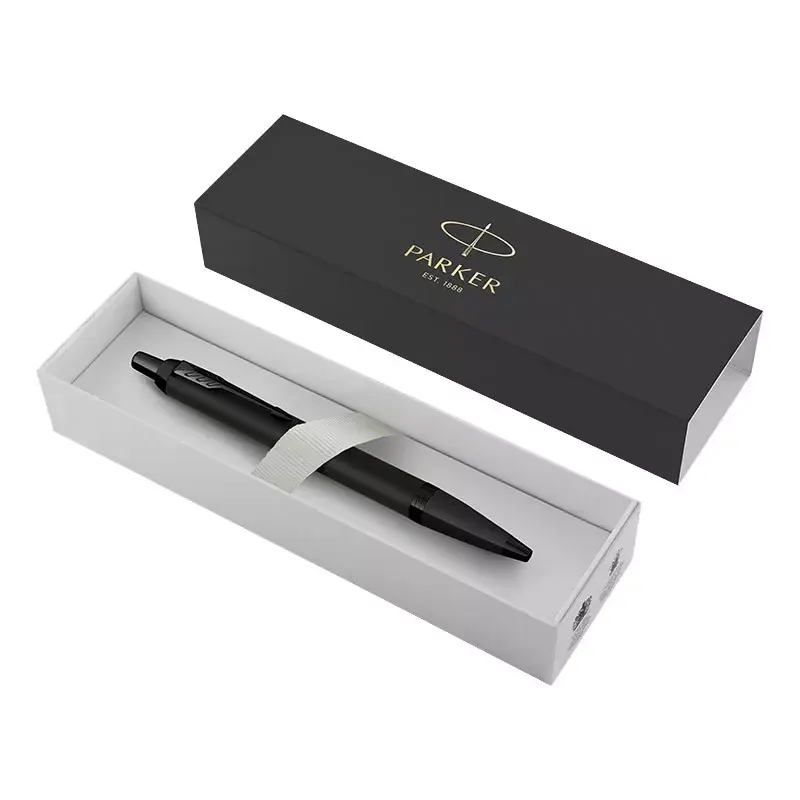 Bolígrafo con clip Parker IM Achromatic