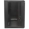 Intellinet 711883 armario de red de pared de 19 pulgadas, 12U, negro (RAL 9005)
