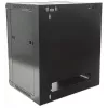 Intellinet 711883 armario de red de pared de 19 pulgadas, 12U, negro (RAL 9005)