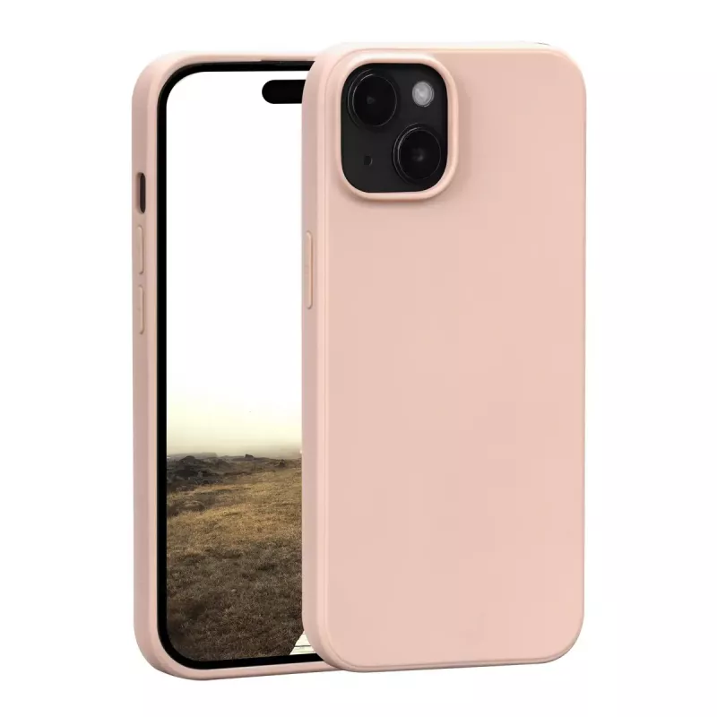 Funda dbramante1928 iPhone 15 rosa arena Monochromatic