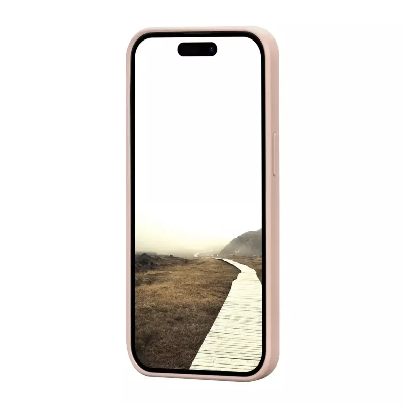 Funda dbramante1928 iPhone 15 rosa arena Monochromatic
