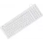 Teclado KeySonic KSK-6031INEL-Wh (DE) industrial USB QWERTZ alemán blanco
