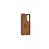Funda de piel dbramante1928 Roskilde para Samsung Galaxy S24, tan, para pantalla de 6,2