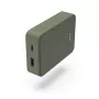 Hama Colour 10 Power Pack, 10000 mAh, 2 salidas: USB-C, USB-A, verde