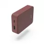 Hama Colour 10 Power Pack, 10000 mAh, 2 salidas: USB-C, USB-A, rojo