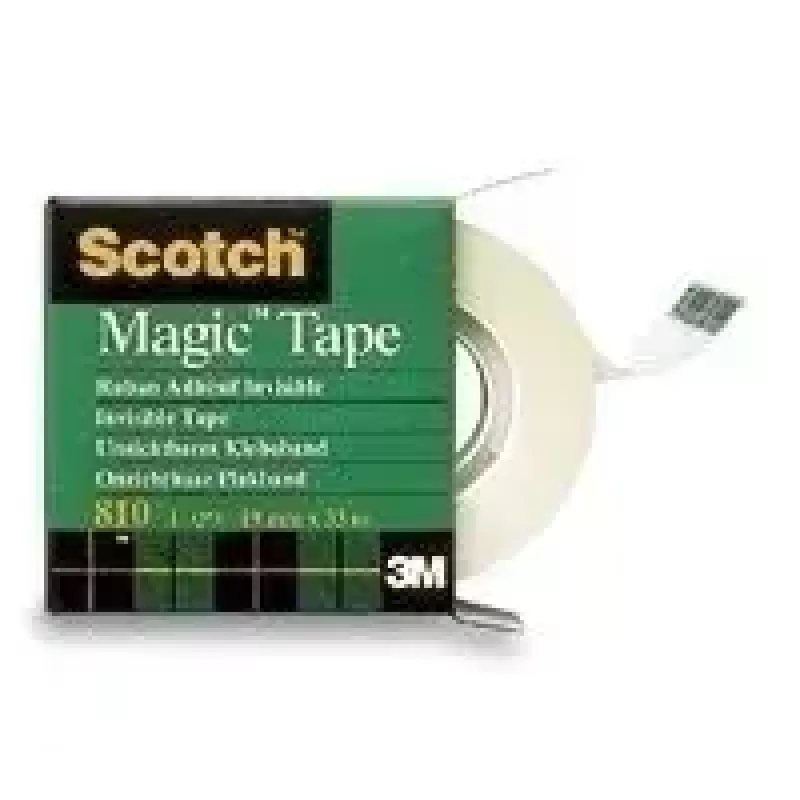 Scotch Magic Tape 810 66m papel de fibra