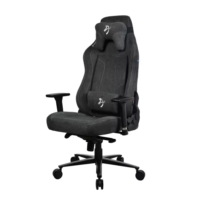 Silla gaming Arozzi Vernazza XL Softfabric Dark gris diseño ergonómico