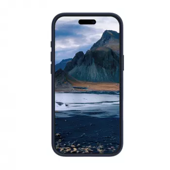 dbramante1928 Iceland Ultra D3O MS Kick - iPhone 16 - azul, funda, Apple, iPhone 16, 15,5 cm (6,1 pulgadas), azul