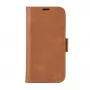 Funda tipo folio dbramante1928 Copenhagen iPhone 16 tan 3 bolsillos para tarjetas