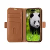 Funda tipo folio dbramante1928 Copenhagen iPhone 16 tan 3 bolsillos para tarjetas