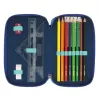 Herlitz TriCase Dip Dye 31 uds. azul turquesa poliéster 190x115x70 mm