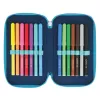 Herlitz TriCase Dip Dye 31 uds. azul turquesa poliéster 190x115x70 mm