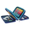Herlitz TriCase Dip Dye 31 uds. azul turquesa poliéster 190x115x70 mm