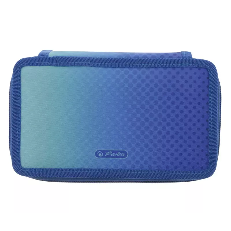 Herlitz TriCase Dip Dye 31 uds. azul turquesa poliéster 190x115x70 mm