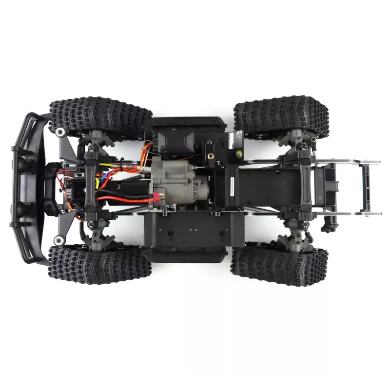 Coche todoterreno Amewi AMXROCK RCX10BTS