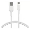 dbramante1928 re-charge – Cable 1m USB-A a USB-C – W, 1 m, USB A, USB C, USB 2.0, 0,48 Gbit/s, Blanco