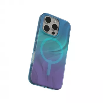 ZAGG Cases Milan Snap Apple iPhone 16 Pro Deep Aurora, Funda, Apple, iPhone 16 Pro, 16 cm (6,3 pulgadas), Azul, Lila