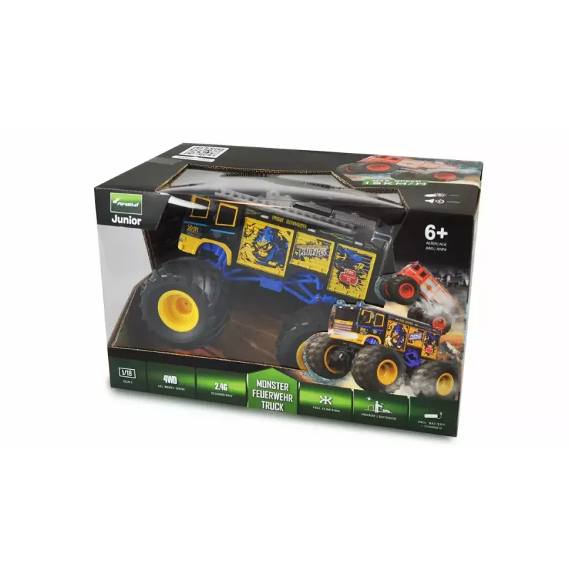 Monster truck Amewi 22482 radiocontrolado motor eléctrico 1:18