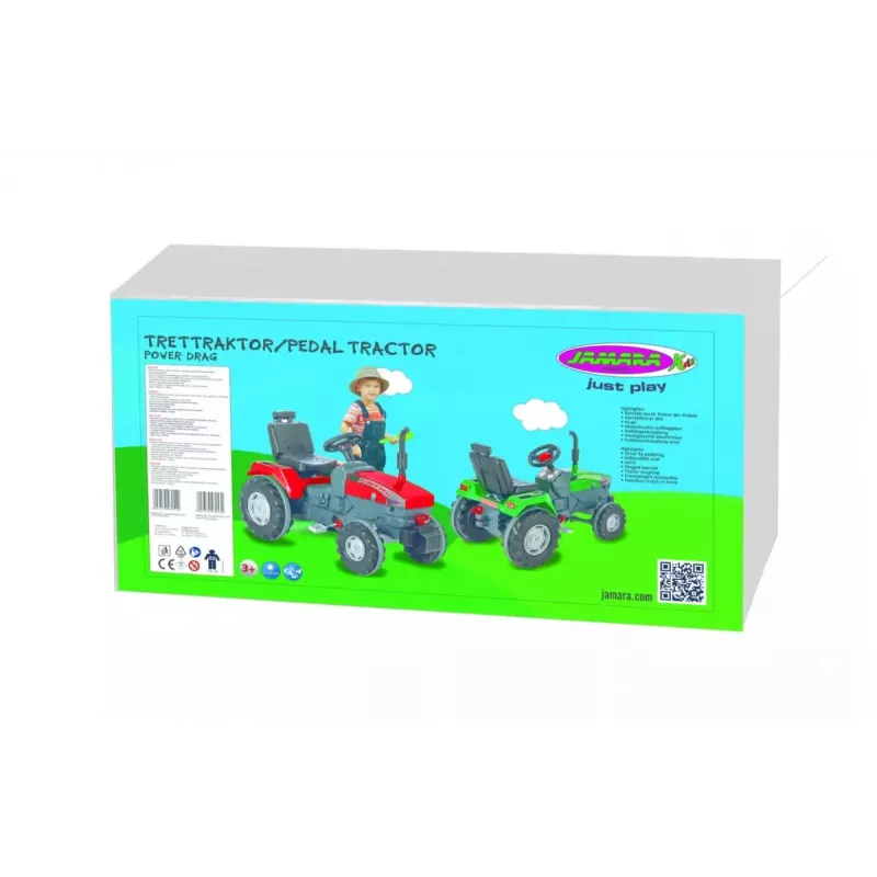 Tractor de pedales Jamara Power Drag 460805