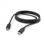 Cable de carga Hama, USB-C - USB-C, 3 m, negro