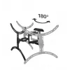 Hama soporte de pared para TV, giratorio, inclinable, extensible, 191 cm (75