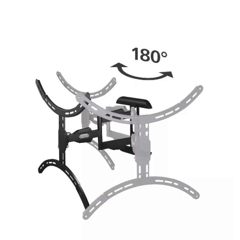 Hama soporte de pared para TV, giratorio, inclinable, extensible, 191 cm (75