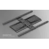Soporte de pared para TV ultradelgado orientable Equip 43-90