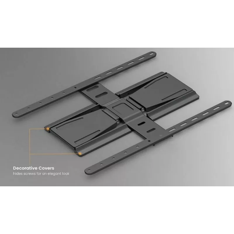 Soporte de pared para TV ultradelgado orientable Equip 43-90