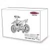Moto infantil Jamara Power Bike a batería 4 ruedas