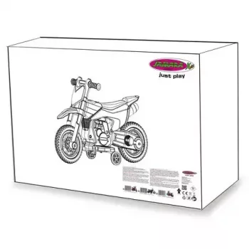 Moto infantil Jamara Power Bike a batería 4 ruedas