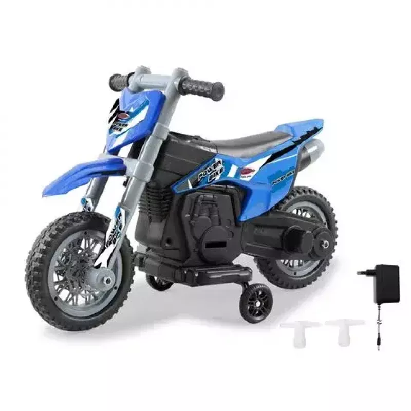 Moto infantil Jamara Power Bike a batería 4 ruedas