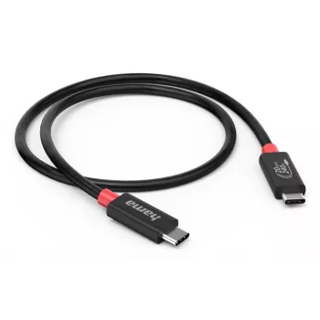 Hama cable USB-C USB4 Gen2 20 Gbit/s, E-Marker, 5 A, 240 W, 2 m