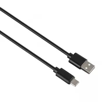 Cable USB Hama 00200907 USB 2.0 0,9 m USB C USB A negro