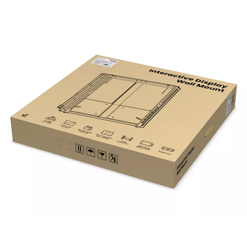 Soporte de pared para TV interactivo subir y bajar Equip 55