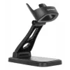 Soporte ajustable para escáner de códigos de barras Manhattan, altura y ángulo ajustables, compatible con escáneres de códigos de barras productos 153997, 154116 y 154185, negro, garantía de por vida