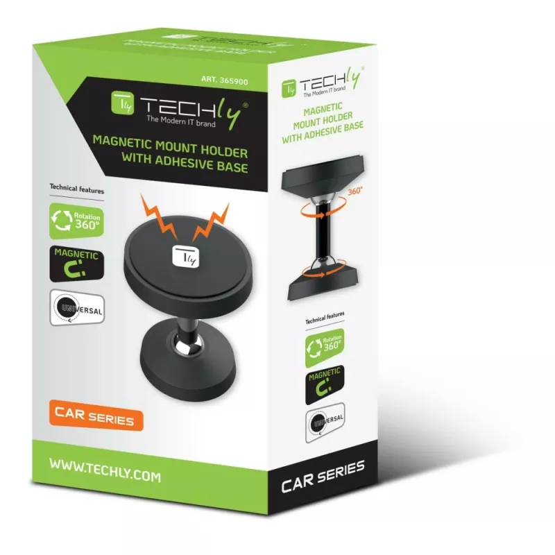 Soporte Techly I-SMART-UNI7 pasivo para teléfono móvil/smartphone negro