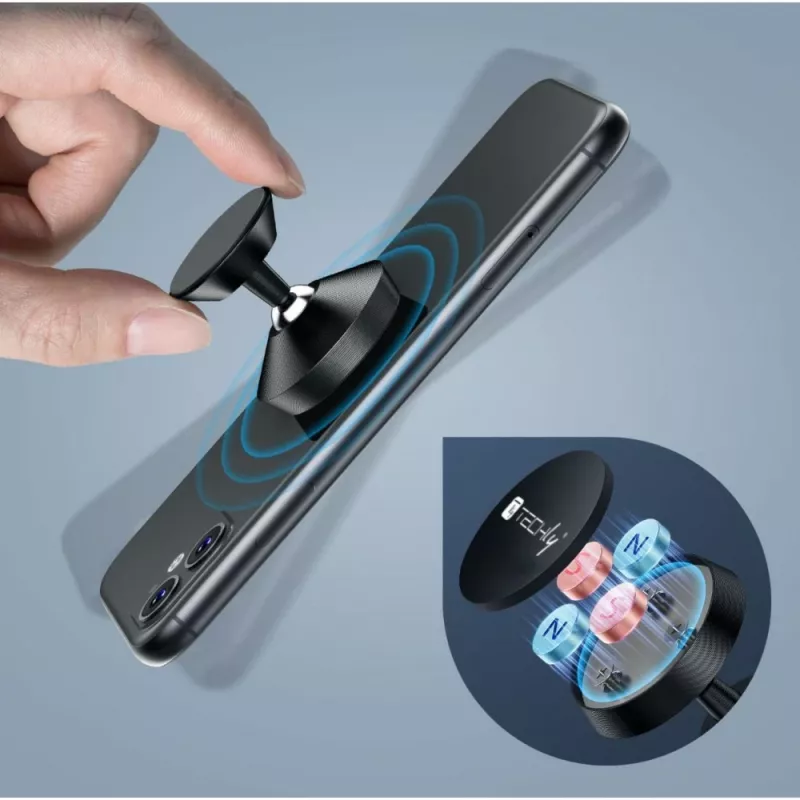 Soporte Techly I-SMART-UNI7 pasivo para teléfono móvil/smartphone negro