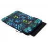 Funda Herlitz New Batik 26,7 cm negra azul verde