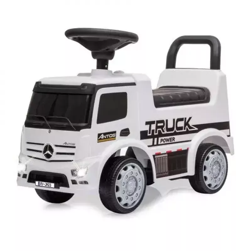 Coche deslizante Jamara Mercedes-Benz Antos 4 ruedas efectos de luz