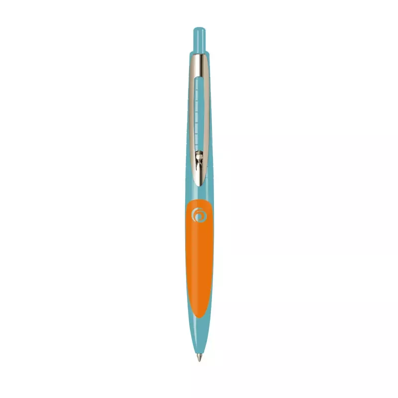 Bolígrafo con clip y mecanismo retráctil Herlitz my.pen azul