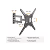 Soporte de pared para TV totalmente móvil Equip 23