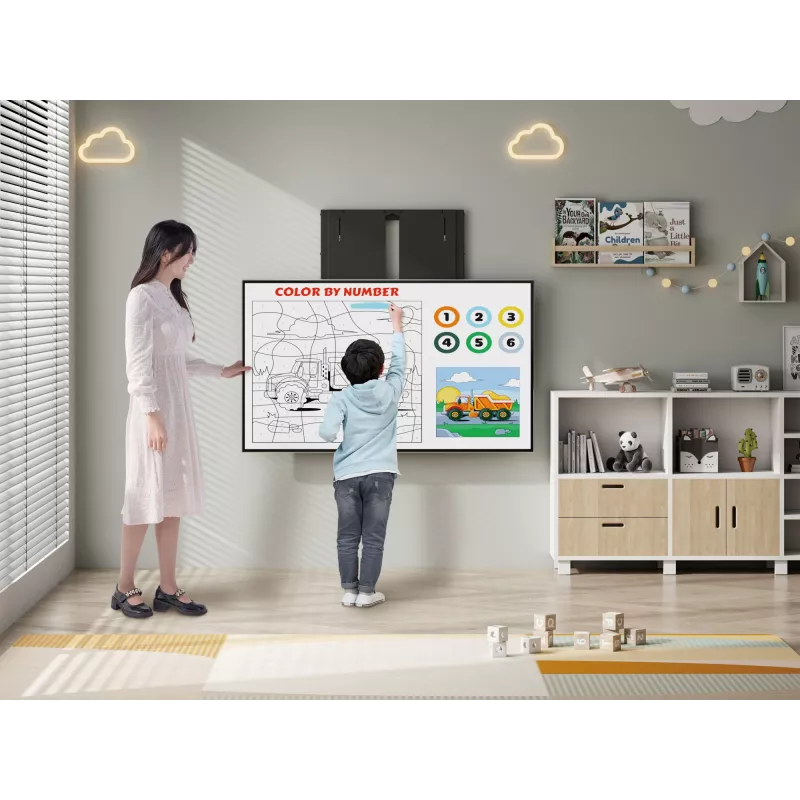 Soporte de pared para TV interactivo subir-bajar Equip 60