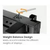 Soporte de pared para TV interactivo subir-bajar Equip 60