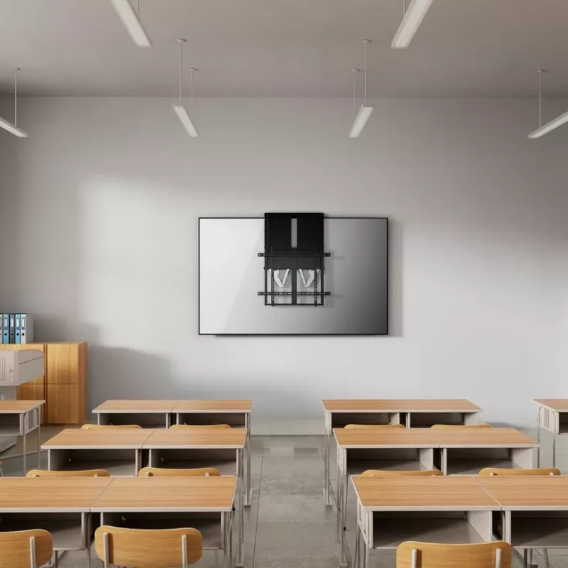 Soporte de pared para TV interactivo subir-bajar Equip 60