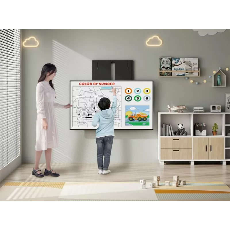 Soporte de pared para TV interactivo subir-bajar Equip 60