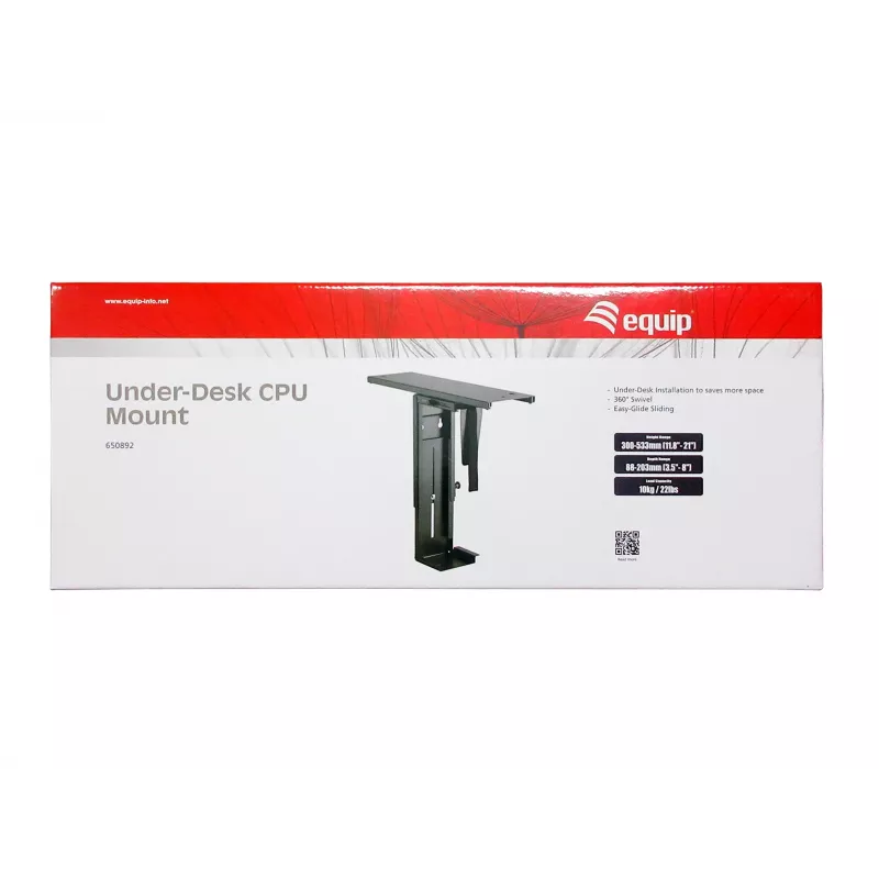 Soporte para CPU bajo el escritorio Equip 650892